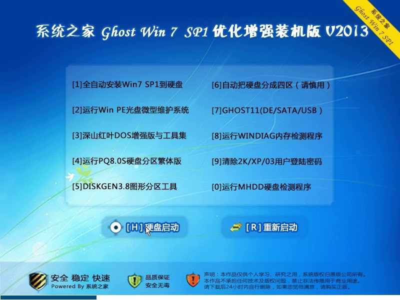 ϵy(tng)֮ Ghost_Win 7 SP1 bCV2013.11